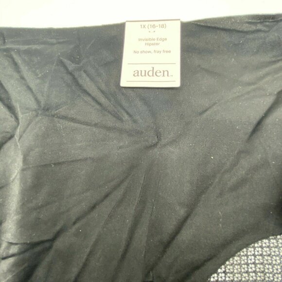 Auden Invisible Edge Hipster Panty Black NWT Size X (14) - Picture 3 of 5